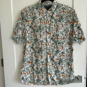 Banana Republic Men’s Tropical Tiger Shirt